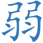 弱