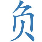 负